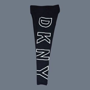 DKNY Black SPORT Leggings Sleek Comfortable Essential Size SMALL